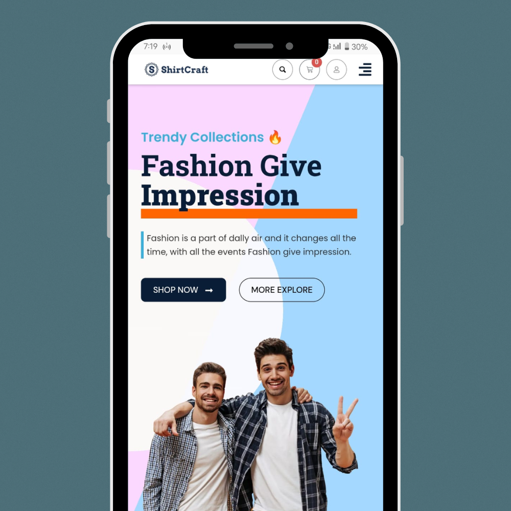 Elementor Pro High-Converting Shirt Selling E-Commerce Template - Image 2